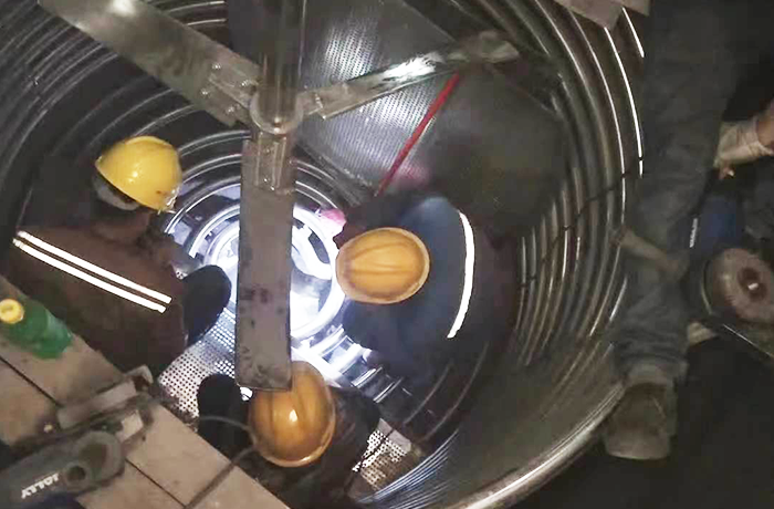 大型罐體拋光